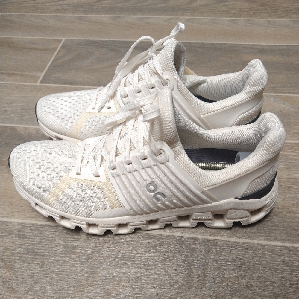 On Running White Athletic Shoes